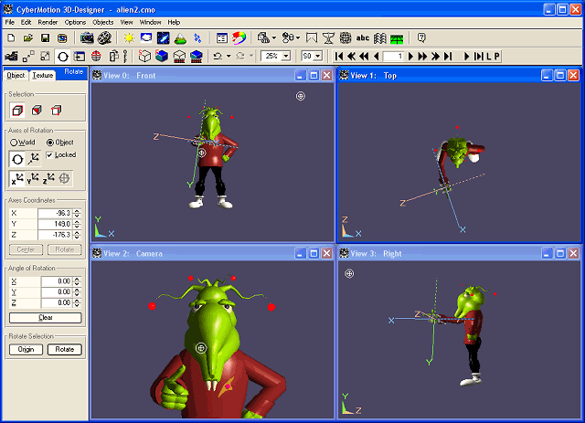 3d建模软件--CyberMotion 3D Designer