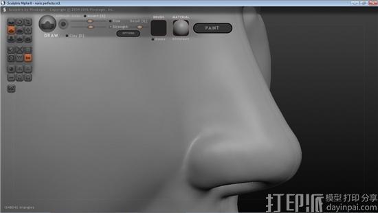 研究人员开发出完美的3D打印鼻子模型 用于鼻整形