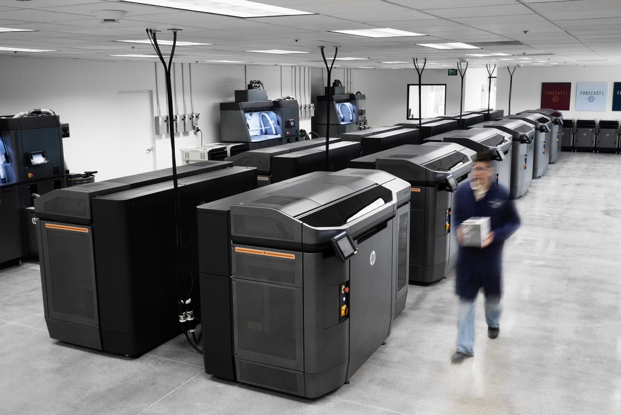Forecast 3D引入12台惠普3D打印机 每周能打印60万个零件