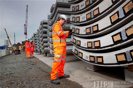 英国伦敦用3D打印技术打造火车隧道 预计在2019年底投入使用