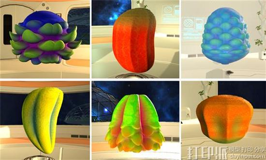 未来水果模拟器：让你任意设计并3D打印出你理想的水果模型