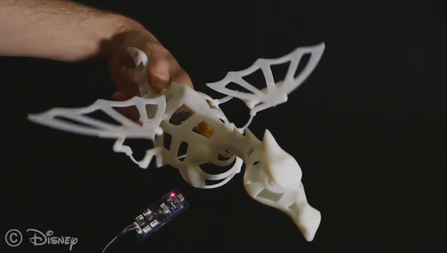 迪士尼开发出能设计出3D打印移动方式更接近生物的机器的工具