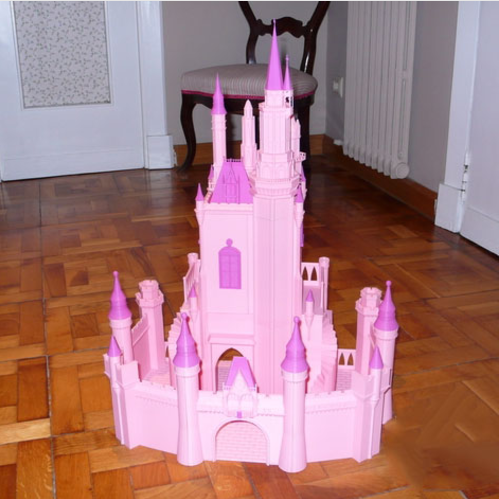 粉色公主城堡