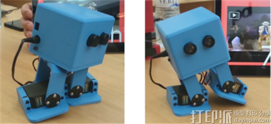 西班牙BQ公司开发出可模仿迈克尔·杰克逊舞步的3D打印机器人