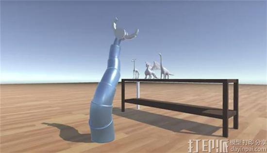 研究人员开发出的可折叠可伸缩的3D打印机器人 可用于搜救任务
