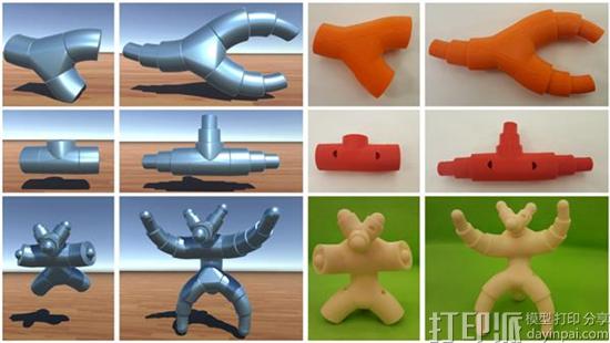 研究人员开发出的可折叠可伸缩的3D打印机器人 可用于搜救任务
