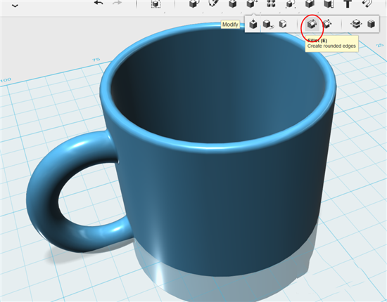 123D软件建模教程：绘制一个杯子的3D模型
