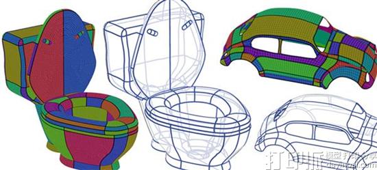 计算机科学教授开发出能将任意3D形状物体转化成草图的软件FlowRep