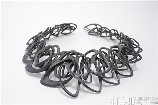 设计师制造出全3D打印的钢联锁项链Catena 被洛杉矶艺术博物馆永久收藏