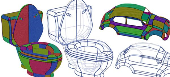 计算机科学教授开发出能将任意3D形状物体转化成草图的软件FlowRep