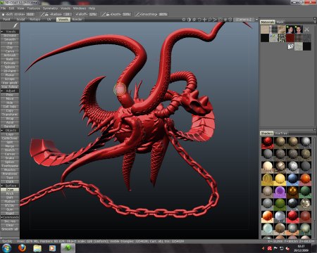 3D模型设计软件--3D Coat