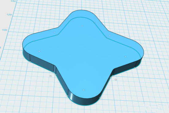 autodesk 123D草绘时该怎么倒角？