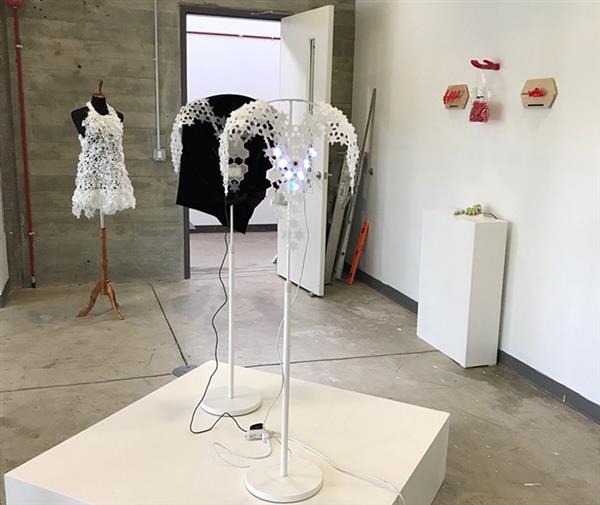 艺术家的多个3D打印作品在展览上被盗 包括一条精心制作的3D打印裙子