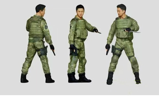 《战狼2》燃爆各大影院 3D打印让你把硬汉吴京捧在手心里