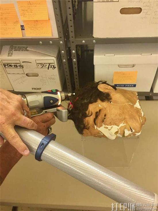 FBI对美国恶魔岛越狱事件中的假人头进行3D扫描 以保存证物