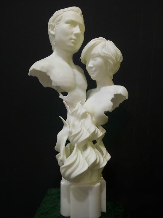 3D打印别致人像精彩亮相创意云南2017文化产业博览