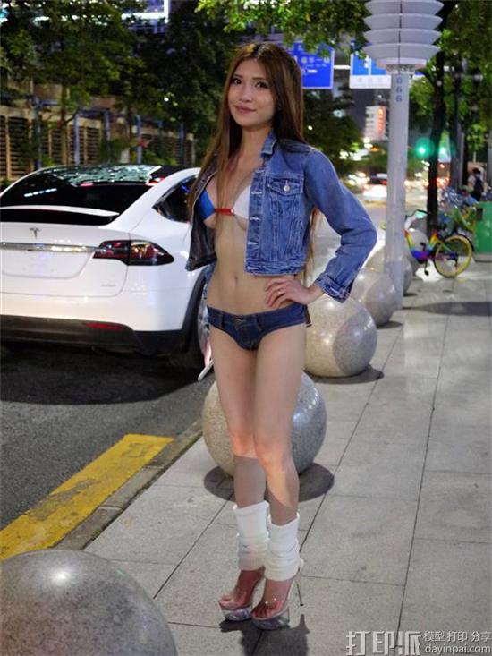 性感与科技的结合 知名美女创客SexyCyborg分享3D打印比基尼教程