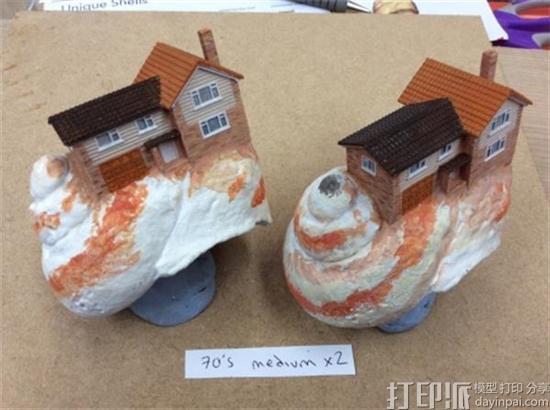 这创意太赞！ 英国房地产网站为寄居蟹3D打印寄居贝壳做广告