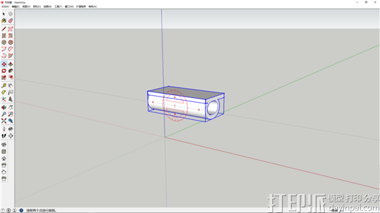 只需五步 用SketchUp建模软件绘制出一套桌椅的3D模型教程