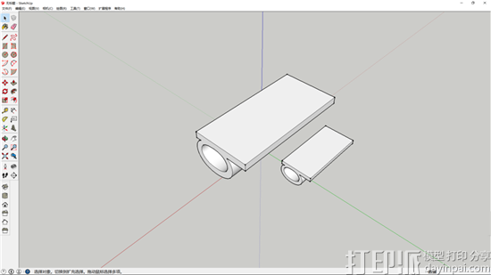 只需五步 用SketchUp建模软件绘制出一套桌椅的3D模型教程