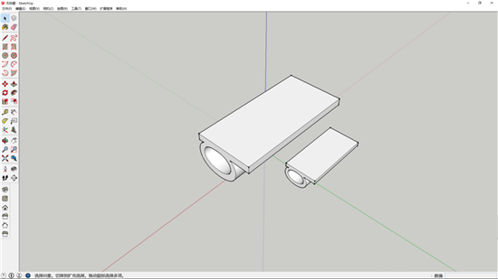 只需五步 用SketchUp建模软件绘制出一套桌椅的3D模型教程