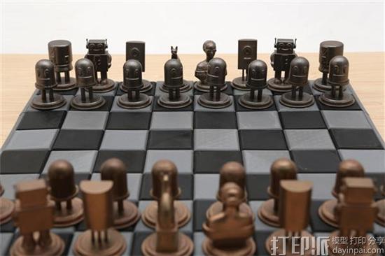 Adafruit发布Circuit Playground主题的3D打印国际象棋制作教程 Adafruit发布Circuit Playground主题的3D打印国际象棋制作教程