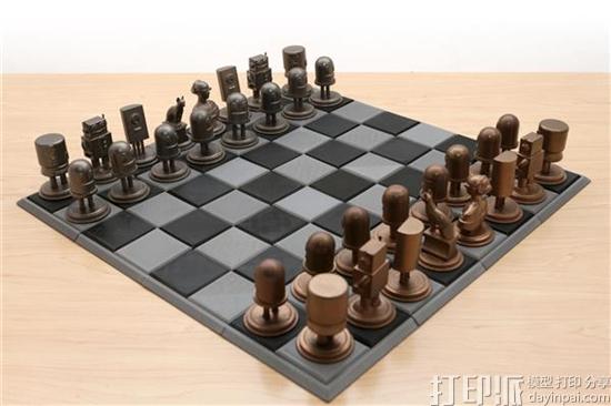 Adafruit发布Circuit Playground主题的3D打印国际象棋制作教程 Adafruit发布Circuit Playground主题的3D打印国际象棋制作教程
