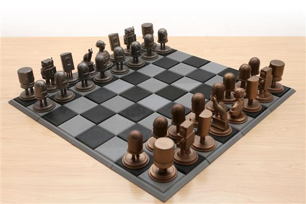 Adafruit发布Circuit Playground主题的3D打印国际象棋制作教程