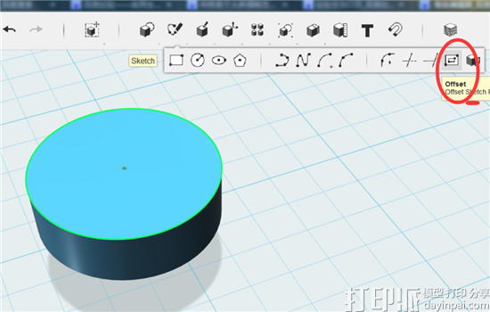 123D Design软件3D建模教程：快速设计出印章模型