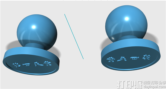 123D Design软件3D建模教程：快速设计出印章模型