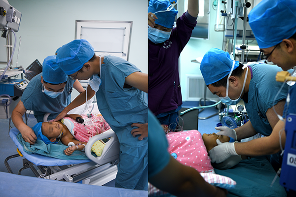 7岁幼童身患15公分肿瘤，唐都医院为其3d打印重建胸壁