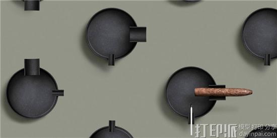 Malouin发布与OTHR合作的最新作品：3D打印烟灰缸系列The ashtray