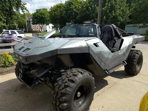 游戏玩家耗时7年利用3D打印复制出《光晕3》中的M12轻型侦察车