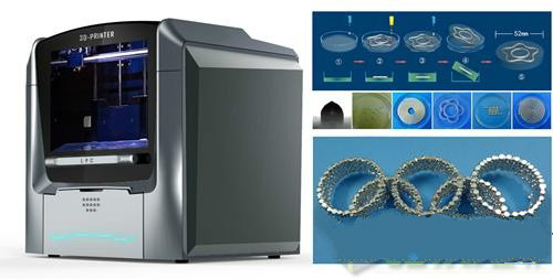 梦之墨用液态金属3D打印  实现多领域柔性电子制造