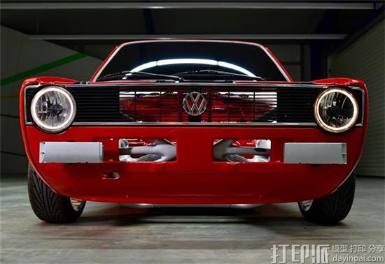 多家制造业巨头组成3i-PRINT联合团队 3D打印出大众开迪的前端结构