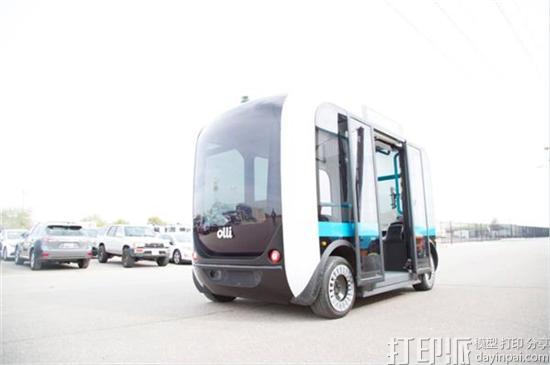 Local Motors使用Makerbot的3D打印机为3D打印无人驾驶电动车Olli生产零件