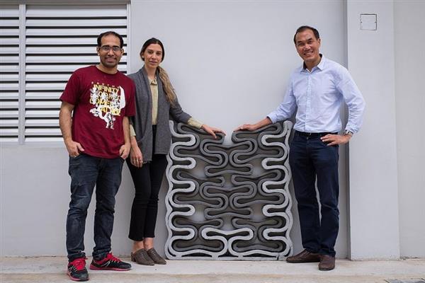 南洋理工大学科学家利用粉煤灰制造出3D打印混凝土