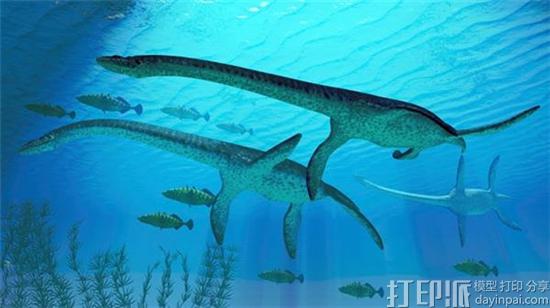 科学家利用3D打印研究出蛇颈龙如何在水中游动的秘密