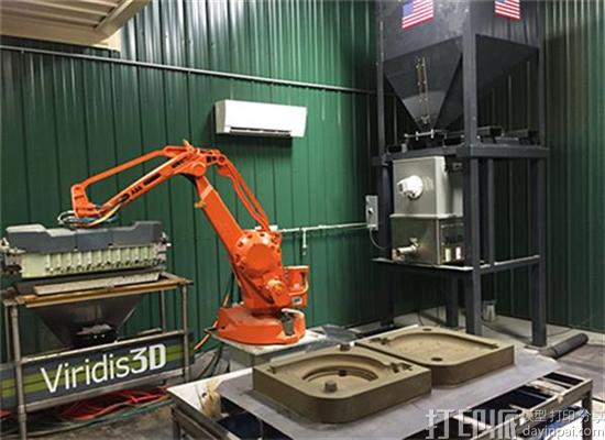 EnvisionTEC与Viridis 3D合作为铸造厂生产机器人3D打印系统