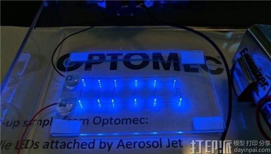 Optomec在ICFPE 2017展会上展示其柔性电子3D打印机Aerosol Jet
