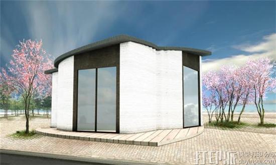 哥本哈根新建首个符合欧盟建筑法规的3D打印建筑——混凝土办公酒店