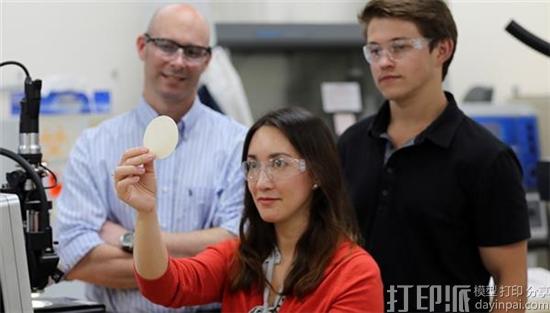 LLNL开发出灵活、可拉伸、形状记忆的复合硅胶3D打印材料