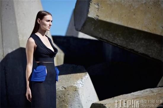 Modeclix的3D打印时装在丹麦的奥胡斯水上运动会上亮相