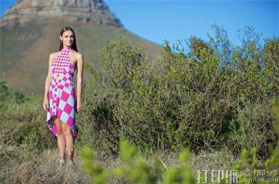 Modeclix的3D打印时装在丹麦的奥胡斯水上运动会上亮相