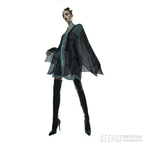 Modeclix的3D打印时装在丹麦的奥胡斯水上运动会上亮相