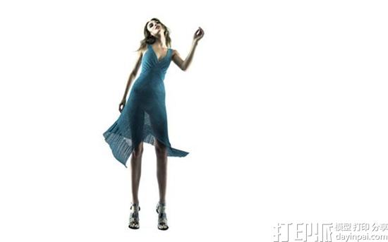 Modeclix的3D打印时装在丹麦的奥胡斯水上运动会上亮相