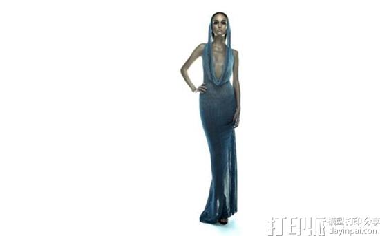 Modeclix的3D打印时装在丹麦的奥胡斯水上运动会上亮相