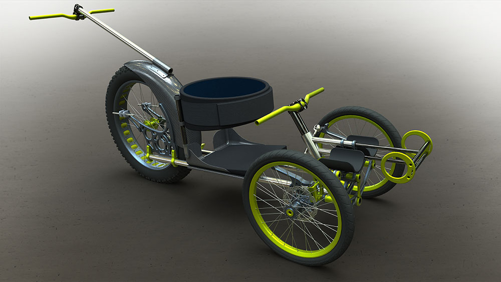 加拿大轮椅厂商Icon WheelChairs研发出新型3D打印三轮轮椅