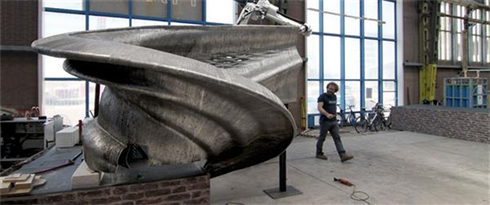 MX3D正在建造的一座3D打印钢桥 获得欧特克的资助