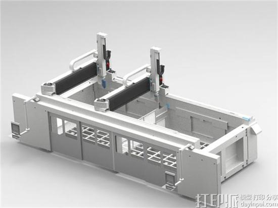 CMS与Fraunhofer IWU共同开发3D打印、机加工混合系统CMS Kreator CMS与Fraunhofer IWU共同开发3D打印、机加工混合系统CMS Kreator
